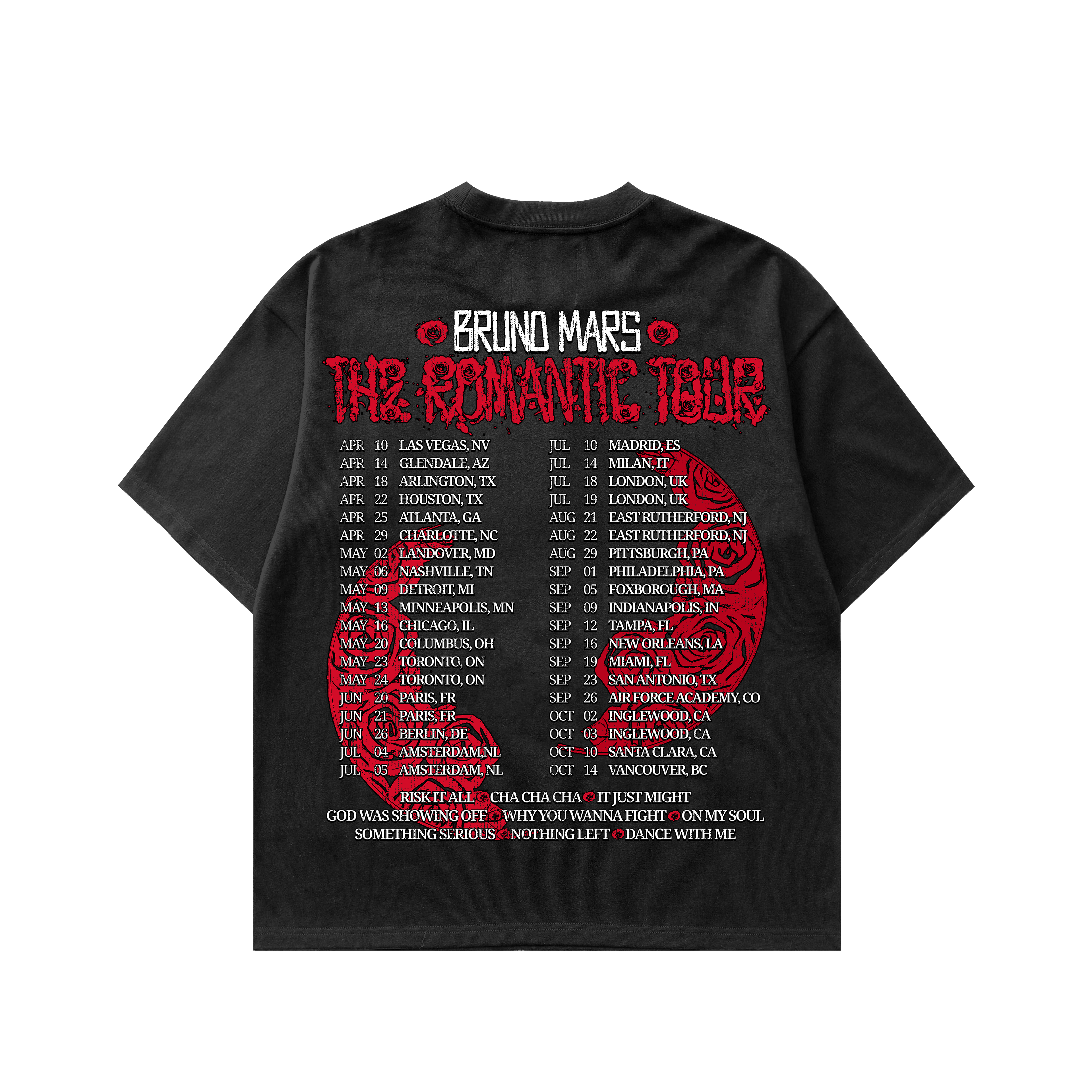 Bruno Mars - The Romantic Tour image 1